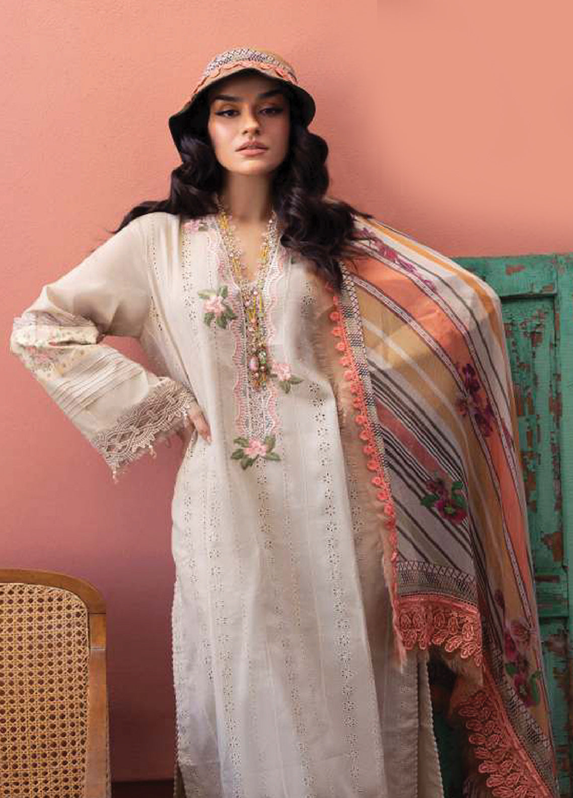 D#12B Sobia Nazir Vital Emb Lawn Collection 223 D#12B Sobia Nazir Vital Emb Lawn Collection 223