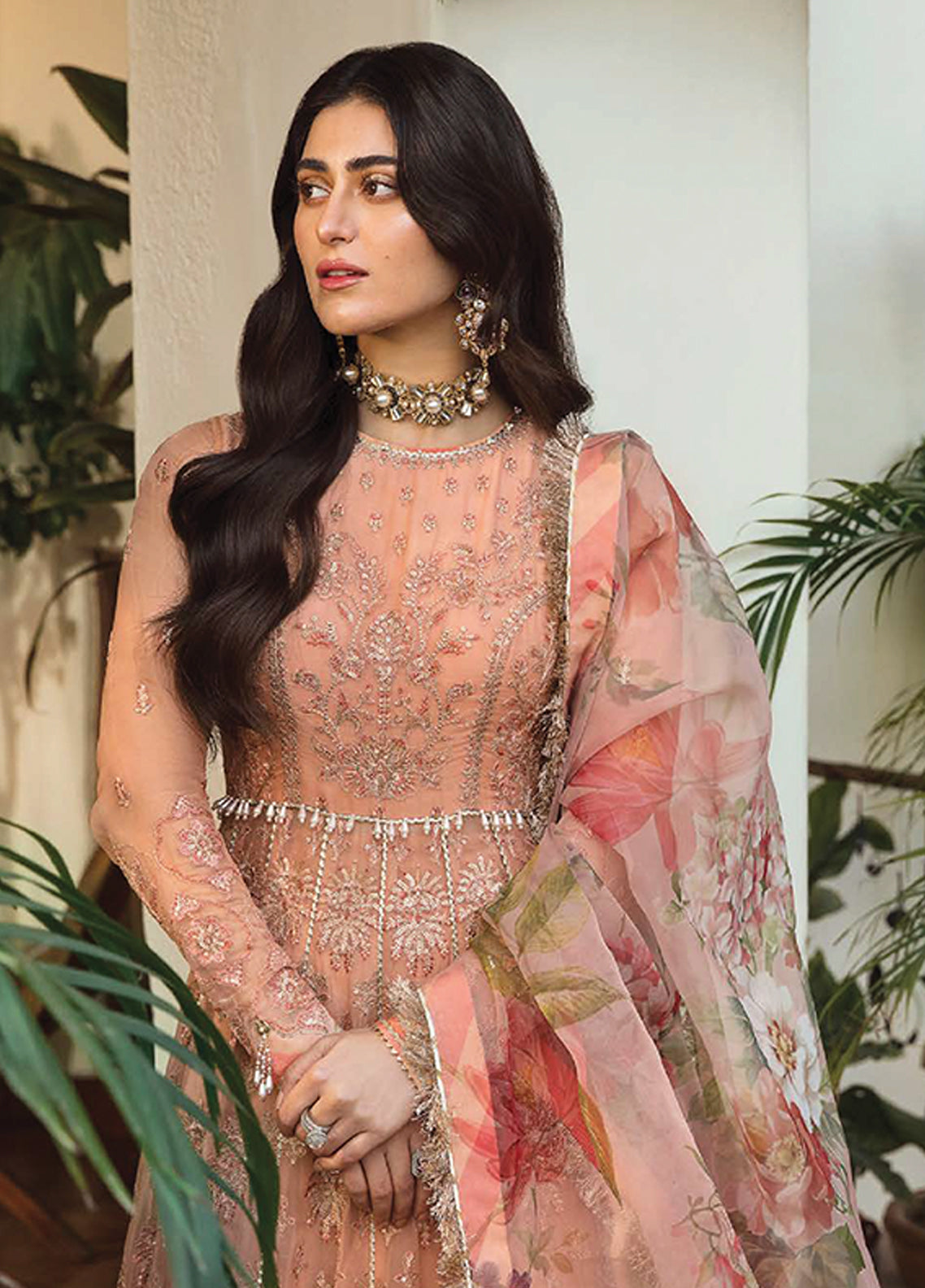 Mehrbano Ayzel By Afrozeh Embroidered Chiffon Unstitched 3 Piece Suit - 03 Mehrbano Ayzel By Afrozeh Embroidered Chiffon Unstitched 3 Piece Suit - 03