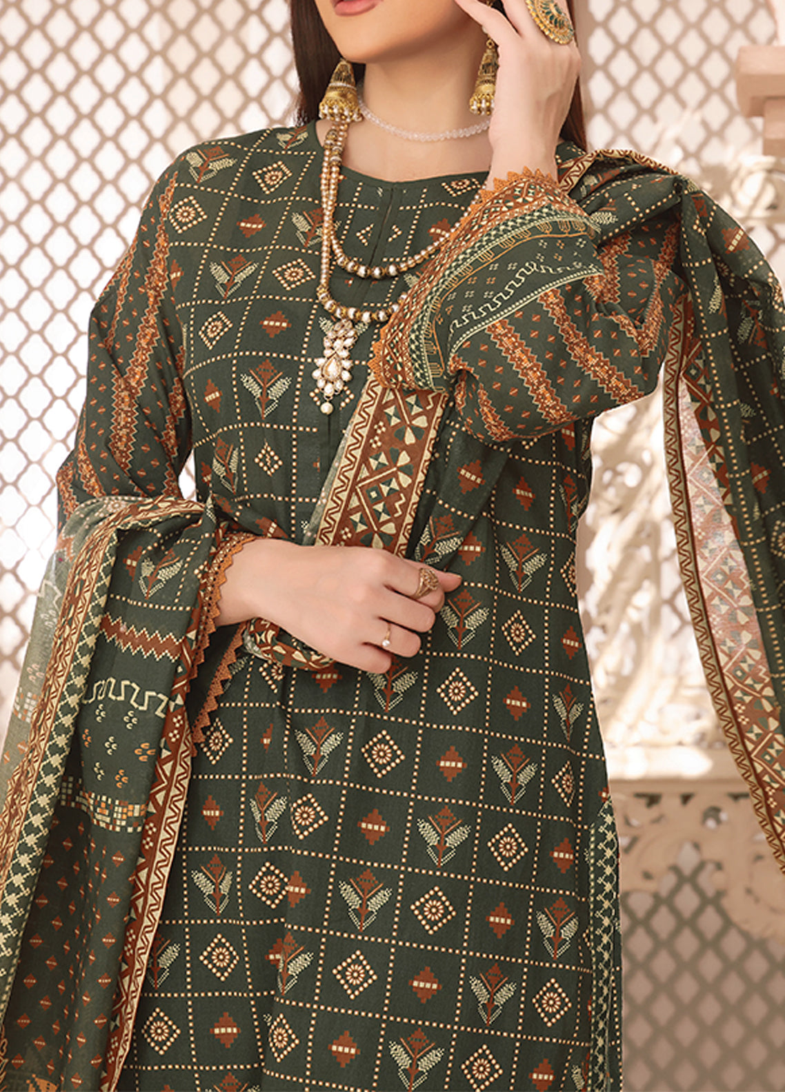 Misri By VS Textile Printed Lawn Unstitched 3 Piece Suit - 03 Misri By VS Textile Printed Lawn Unstitched 3 Piece Suit - 03