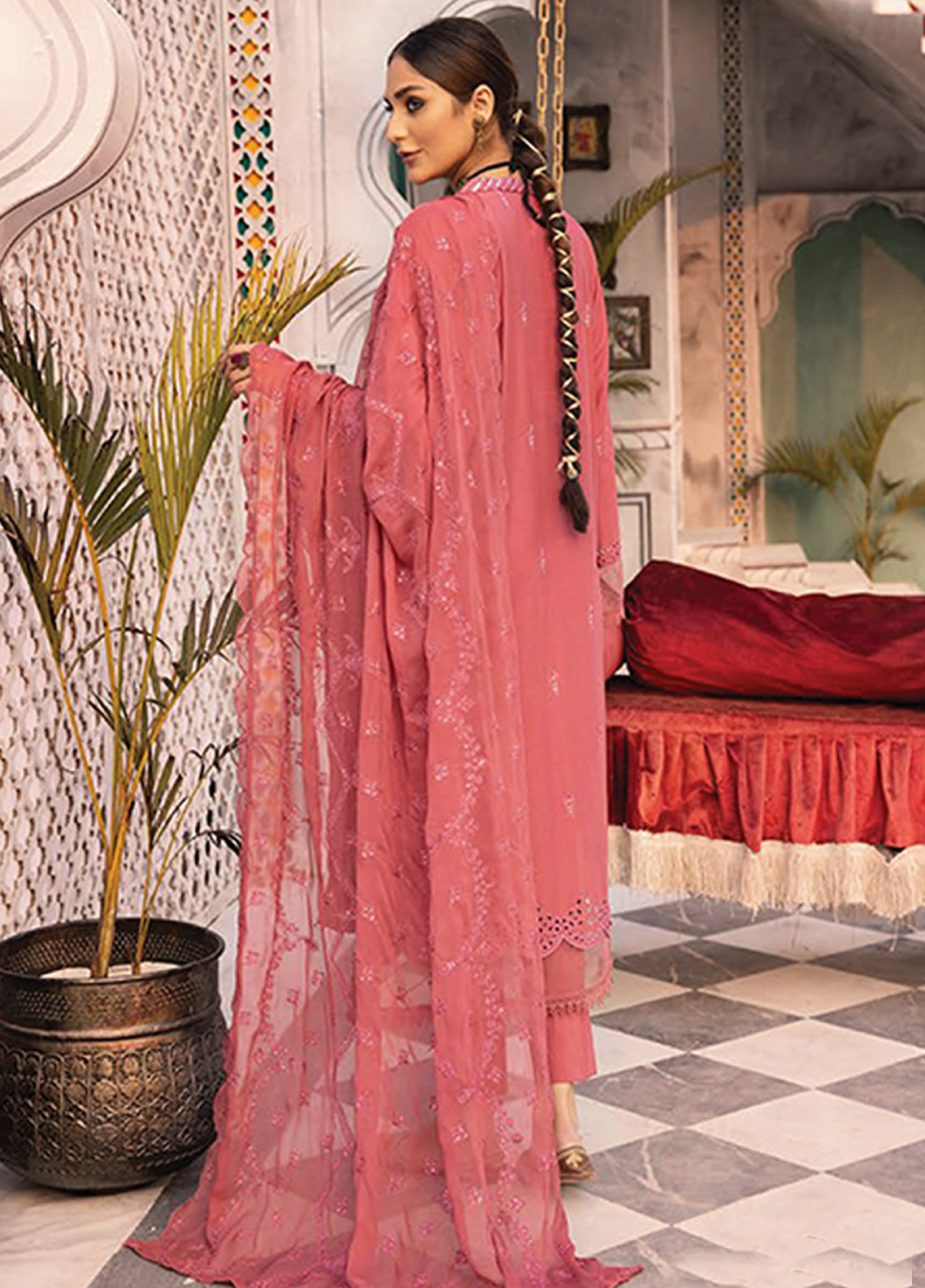 Azure By Aalaya Embroidered Lawn Unstitched 3 Piece Suit - 04 Azure By Aalaya Embroidered Lawn Unstitched 3 Piece Suit - 04