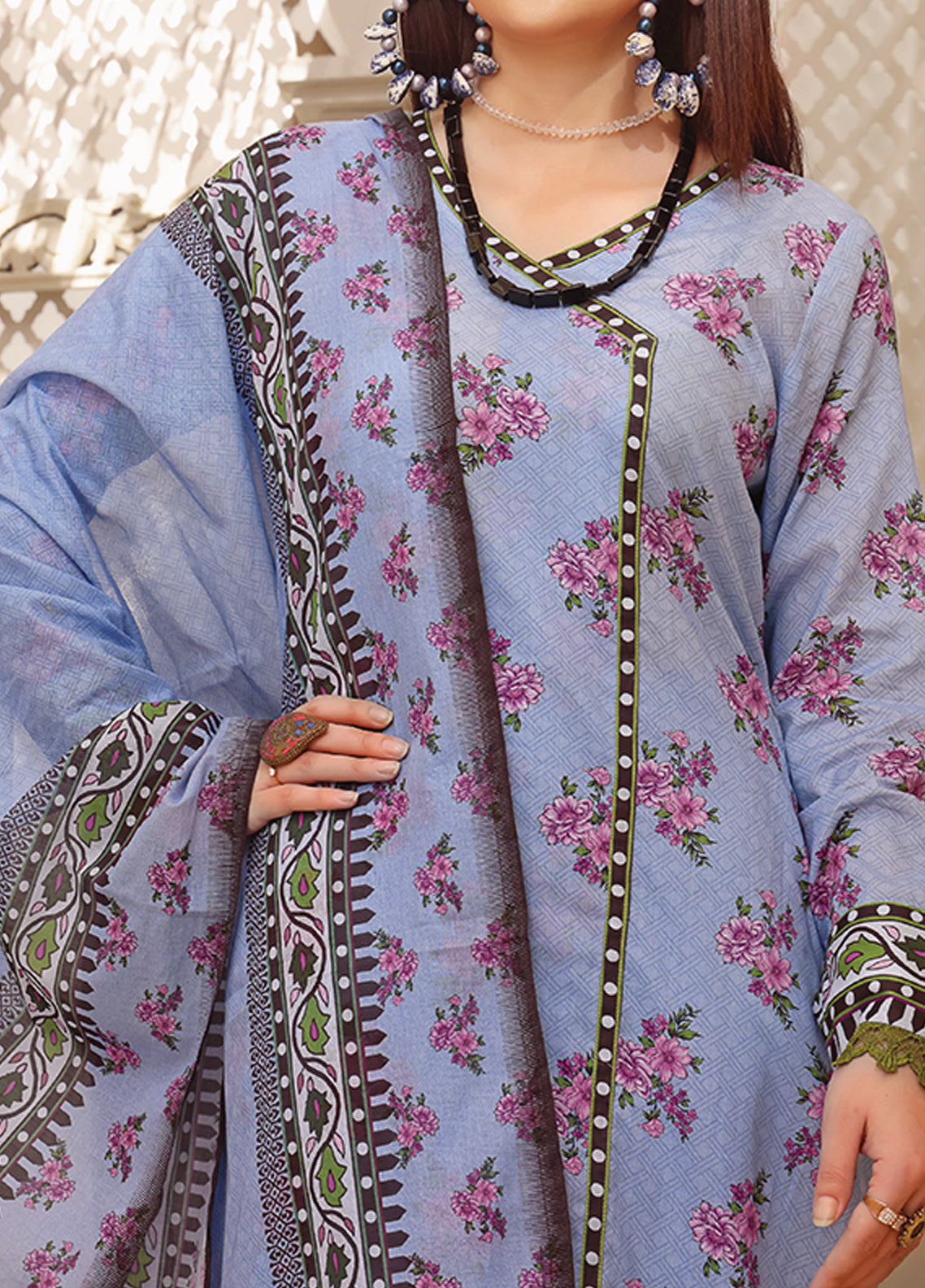 Misri By VS Textile Printed Lawn Unstitched 3 Piece Suit - 20 Misri By VS Textile Printed Lawn Unstitched 3 Piece Suit - 20