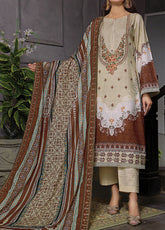Misri By VS Textile Embroidered Lawn Unstitched 3 Piece Suit - 189