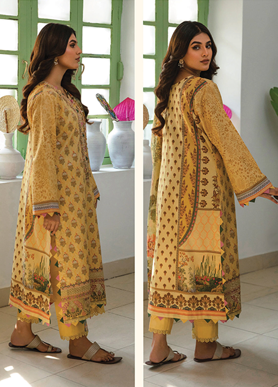 Afsaneh By Aabyaan Embroidered Lawn Unstitched 3 Piece Suit - 05 Afsaneh By Aabyaan Embroidered Lawn Unstitched 3 Piece Suit - 05