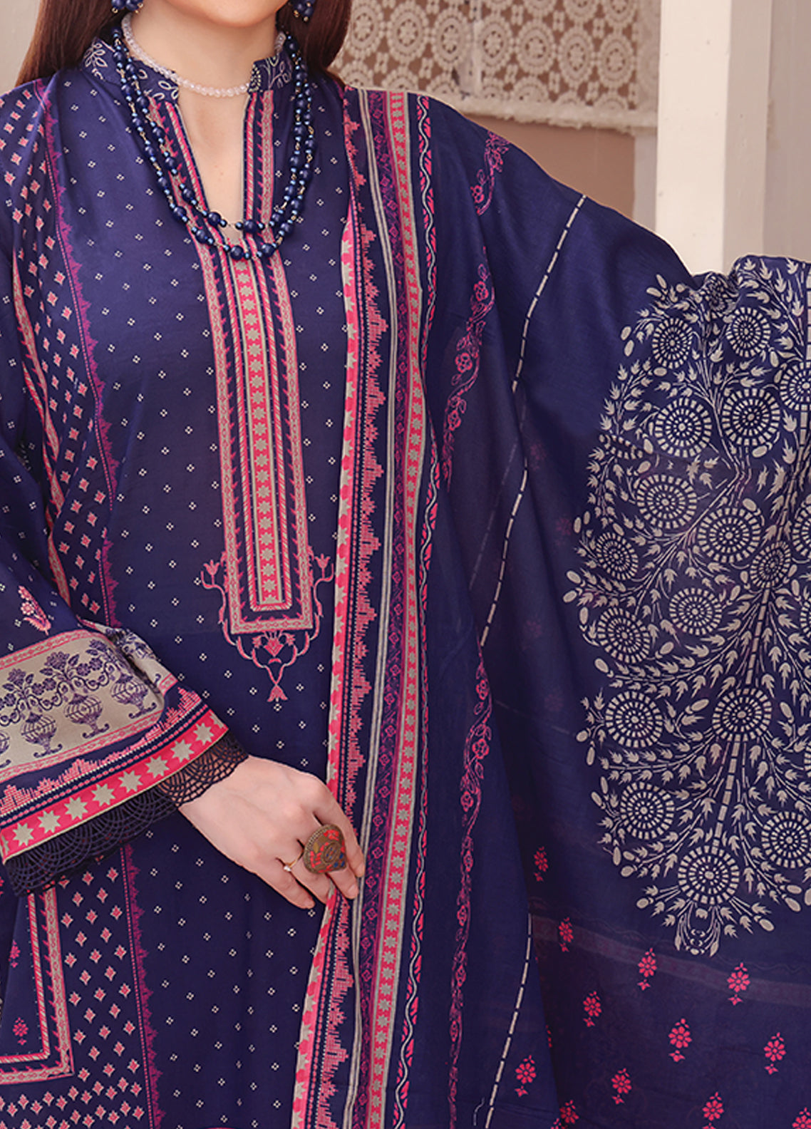 Misri By VS Textile Printed Lawn Unstitched 3 Piece Suit - 08 Misri By VS Textile Printed Lawn Unstitched 3 Piece Suit - 08