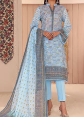 Misri By VS Textile Printed Lawn Unstitched 3 Piece Suit - 09
