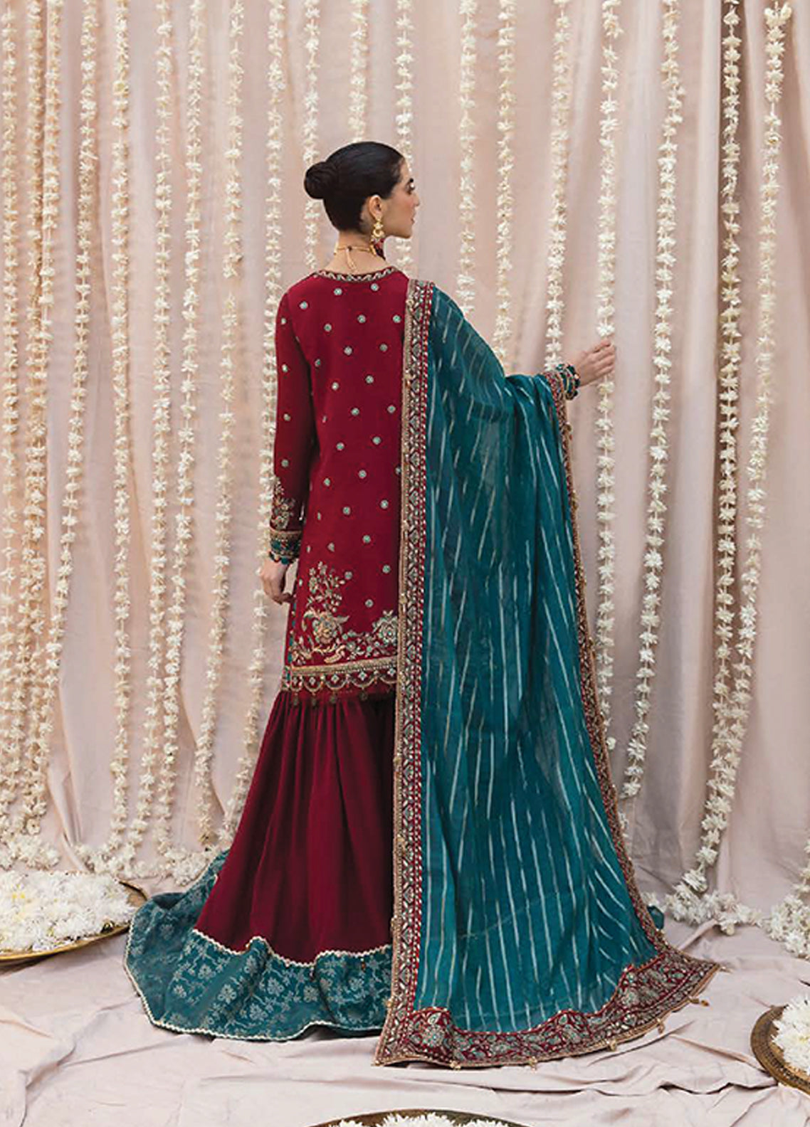 Mehrbano Ayzel By Afrozeh Embroidered Raw Silk Unstitched 3 Piece Suit - 04 Mehrbano Ayzel By Afrozeh Embroidered Raw Silk Unstitched 3 Piece Suit - 04