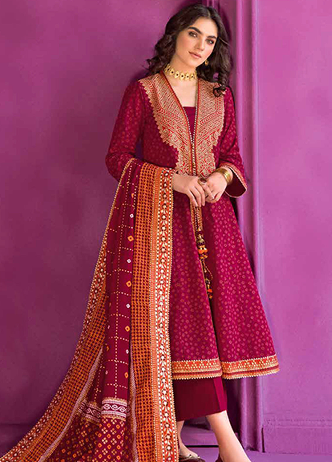 D#BM32010 GulAhmed Chunri Emb Lawn Collection 223 D#BM32010 GulAhmed Chunri Emb Lawn Collection 223
