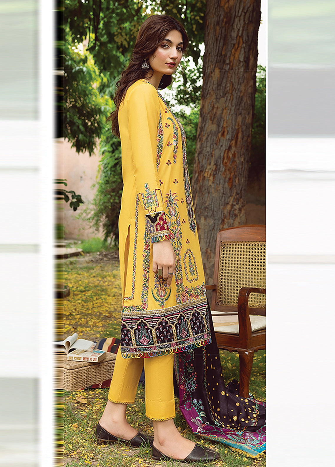 D#07 Jazmin Iris Emb Lawn Collection 223 D#07 Jazmin Iris Emb Lawn Collection 223