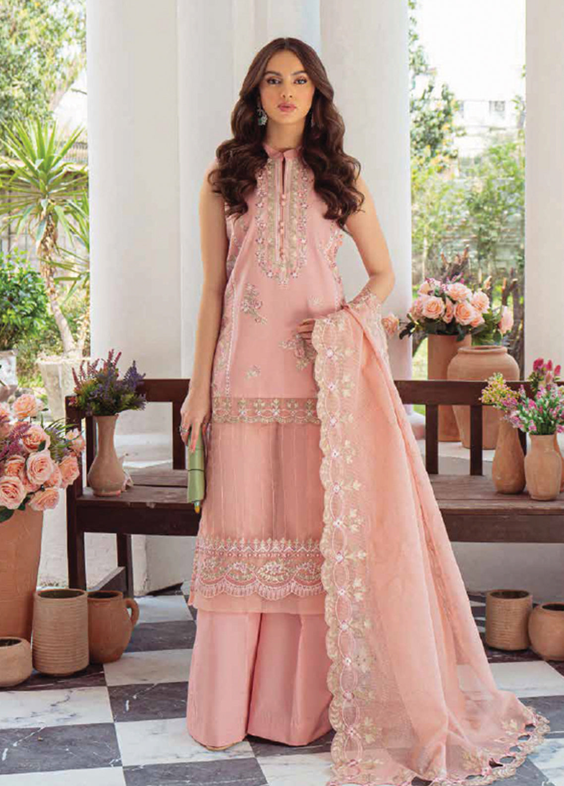 D#11B Zarqash Tresor Luxe Emb Lawn Collection 323 D#11B Zarqash Tresor Luxe Emb Lawn Collection 323