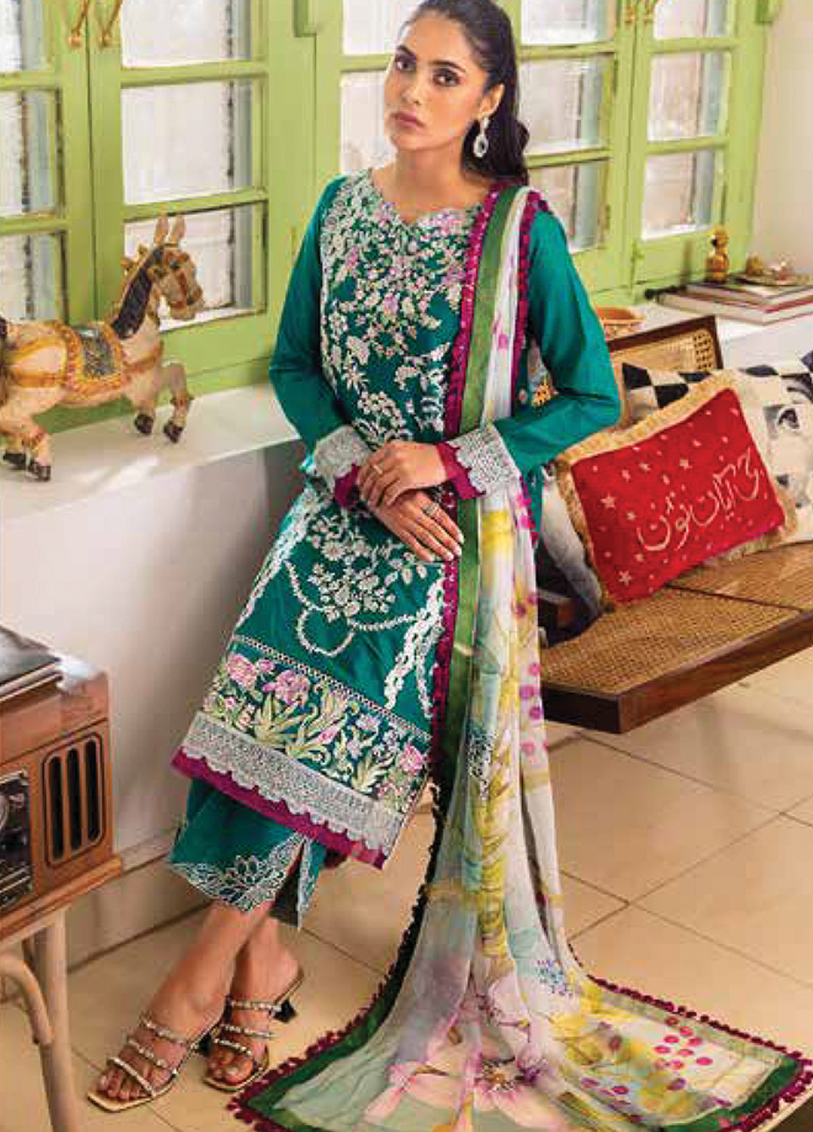 D#6B Roheenaz Tabeer Emb Lawn Collection 223 D#6B Roheenaz Tabeer Emb Lawn Collection 223