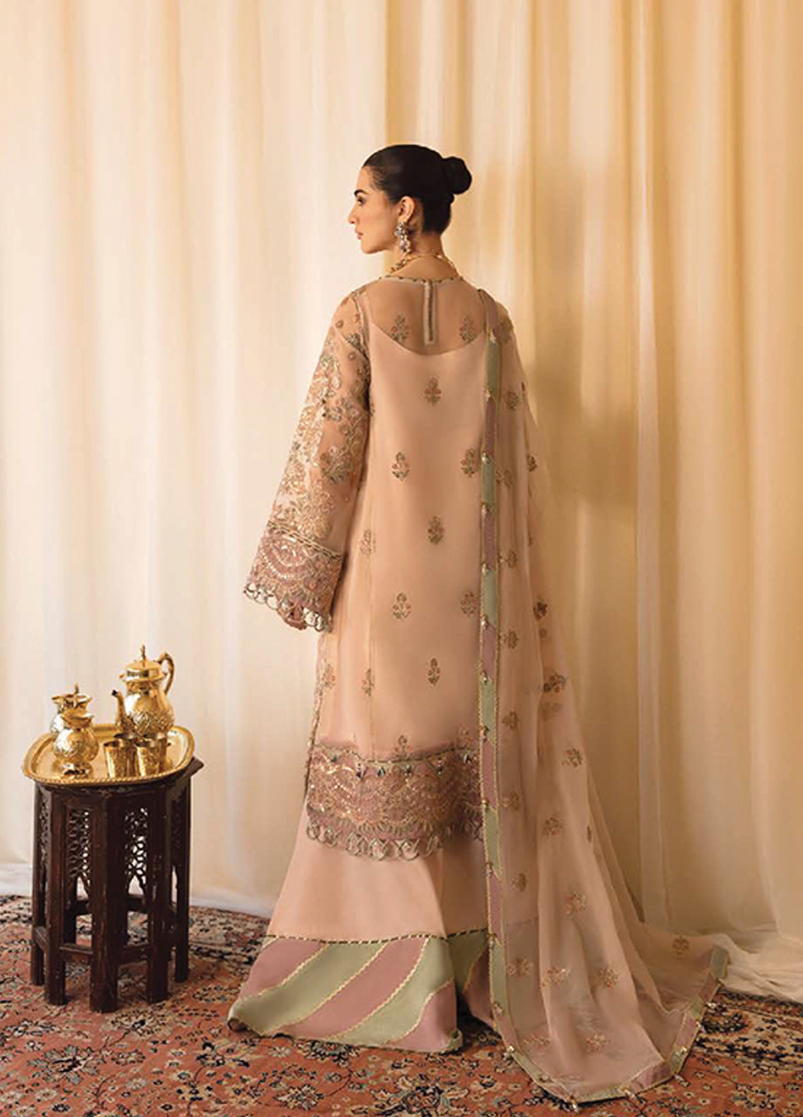 Mehrbano Ayzel By Afrozeh Embroidered Organza Unstitched 3 Piece Suit - 02 Mehrbano Ayzel By Afrozeh Embroidered Organza Unstitched 3 Piece Suit - 02