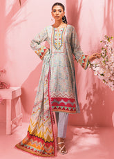 D#10 AlZohaib Colors Digital Printed Lawn Collection 323