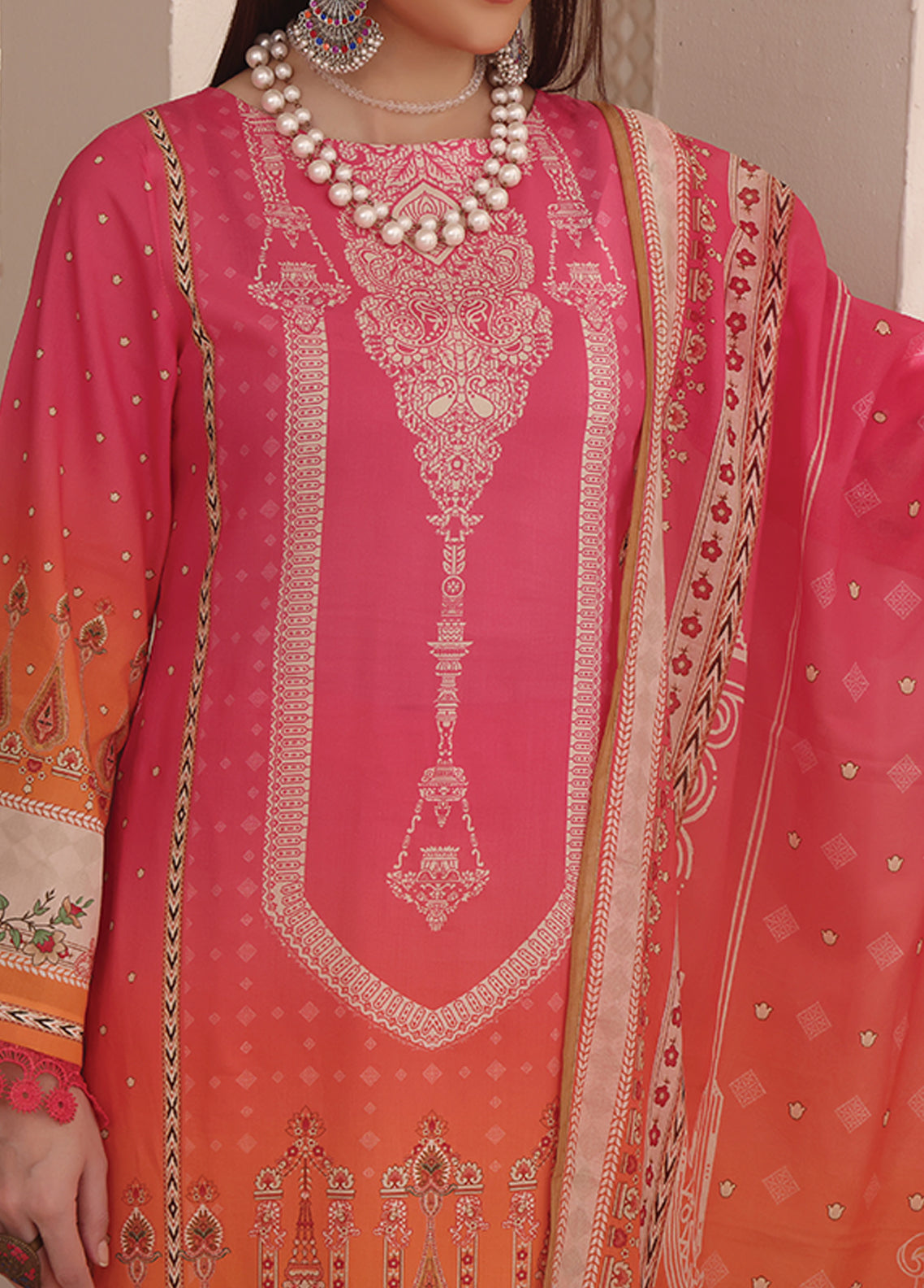 Misri By VS Textile Printed Lawn Unstitched 3 Piece Suit - 16 Misri By VS Textile Printed Lawn Unstitched 3 Piece Suit - 16