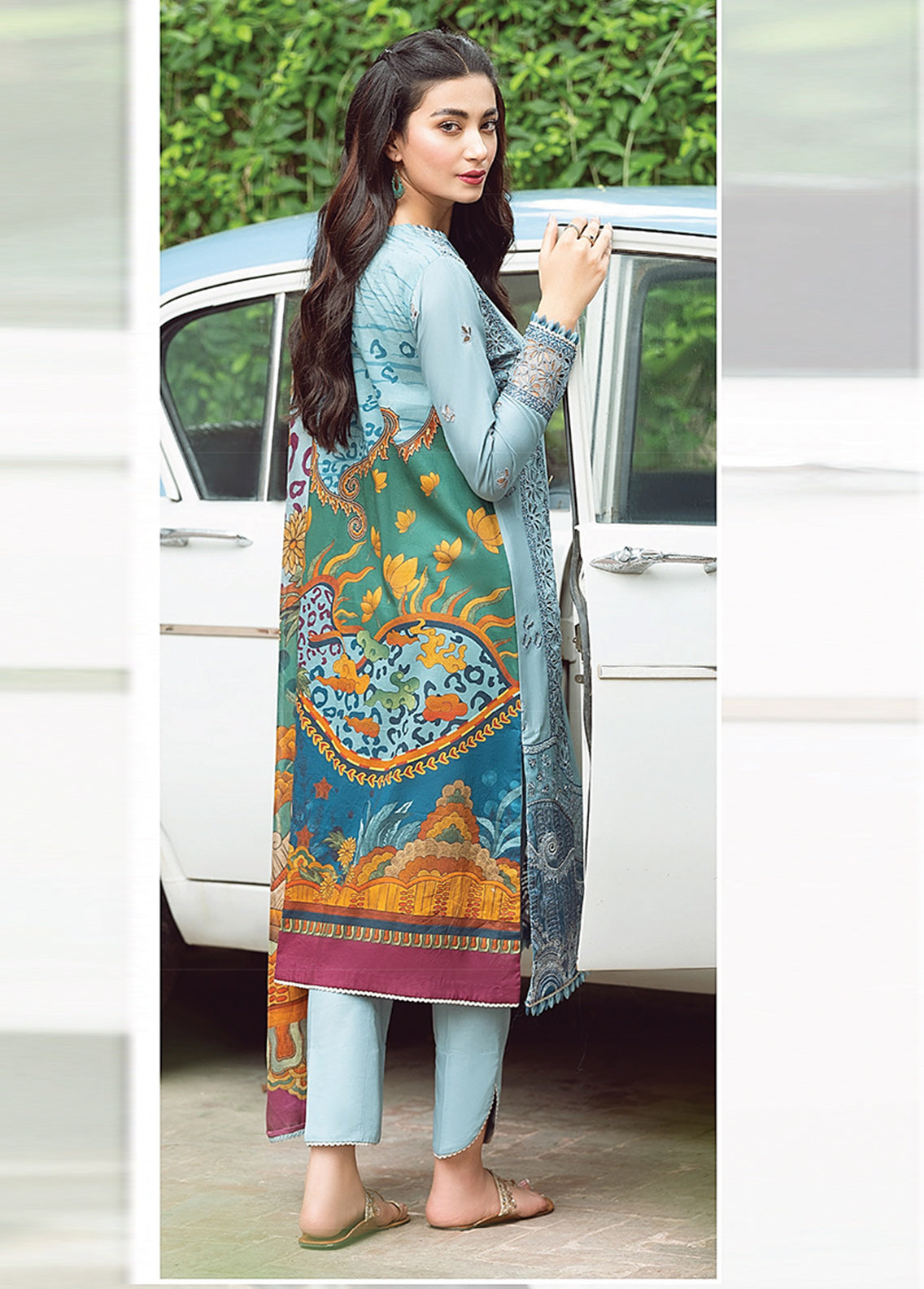 D#04 Jazmin Iris Emb Lawn Collection 223 D#04 Jazmin Iris Emb Lawn Collection 223