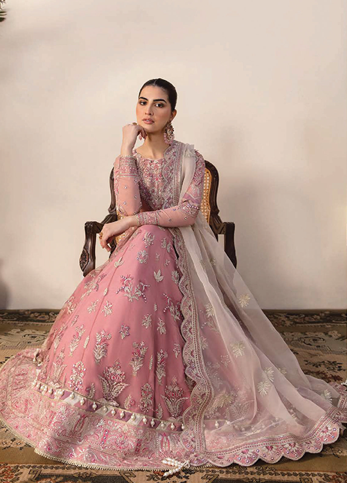 Mehrbano Ayzel By Afrozeh Embroidered Net Unstitched 3 Piece Suit - 08 Mehrbano Ayzel By Afrozeh Embroidered Net Unstitched 3 Piece Suit - 08