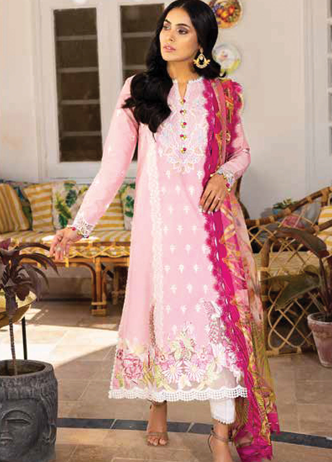 D#4B Roheenaz Tabeer Emb Lawn Collection 223 D#4B Roheenaz Tabeer Emb Lawn Collection 223