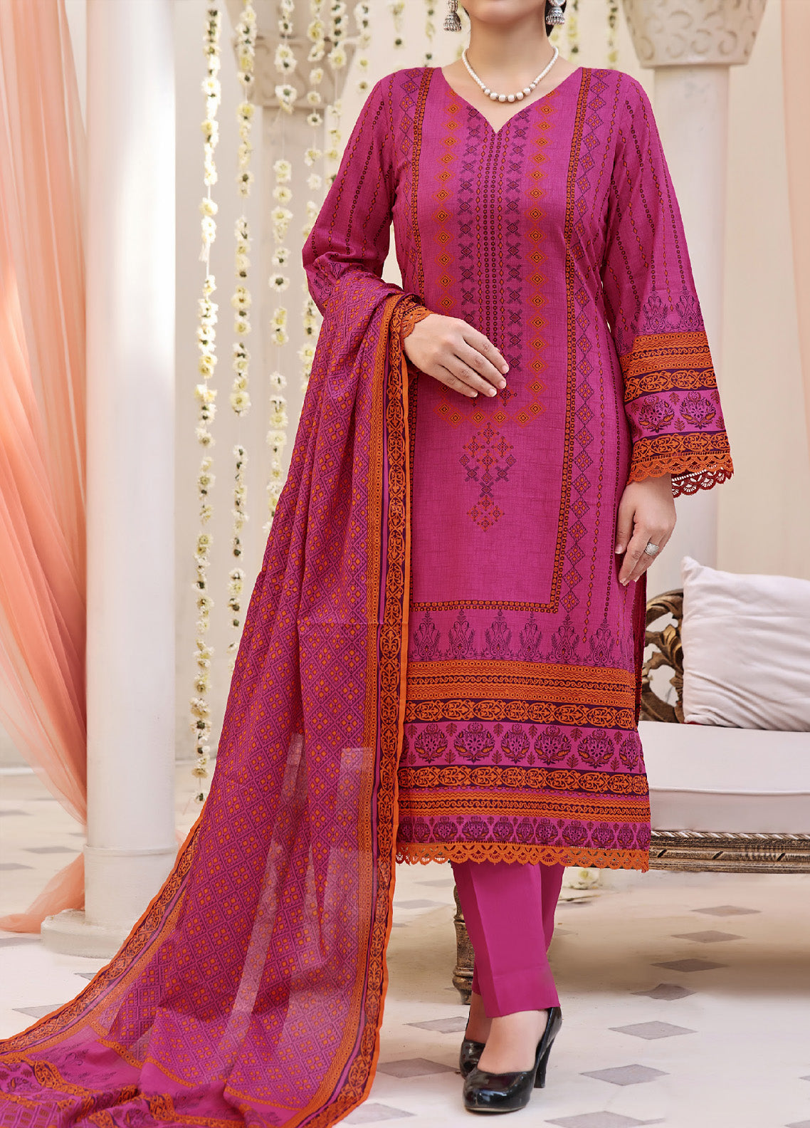 Ayesha Alishba by VS Textile Printed Lawn 3 Piece Unstitched Suit VS24AAPL-223 Ayesha Alishba by VS Textile Printed Lawn 3 Piece Unstitched Suit VS24AAPL-223