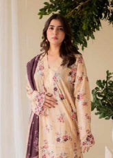 Ayna By Rashid Textile Embroidered Lawn Unstitched 3 Piece Suit - RT24AL 8197