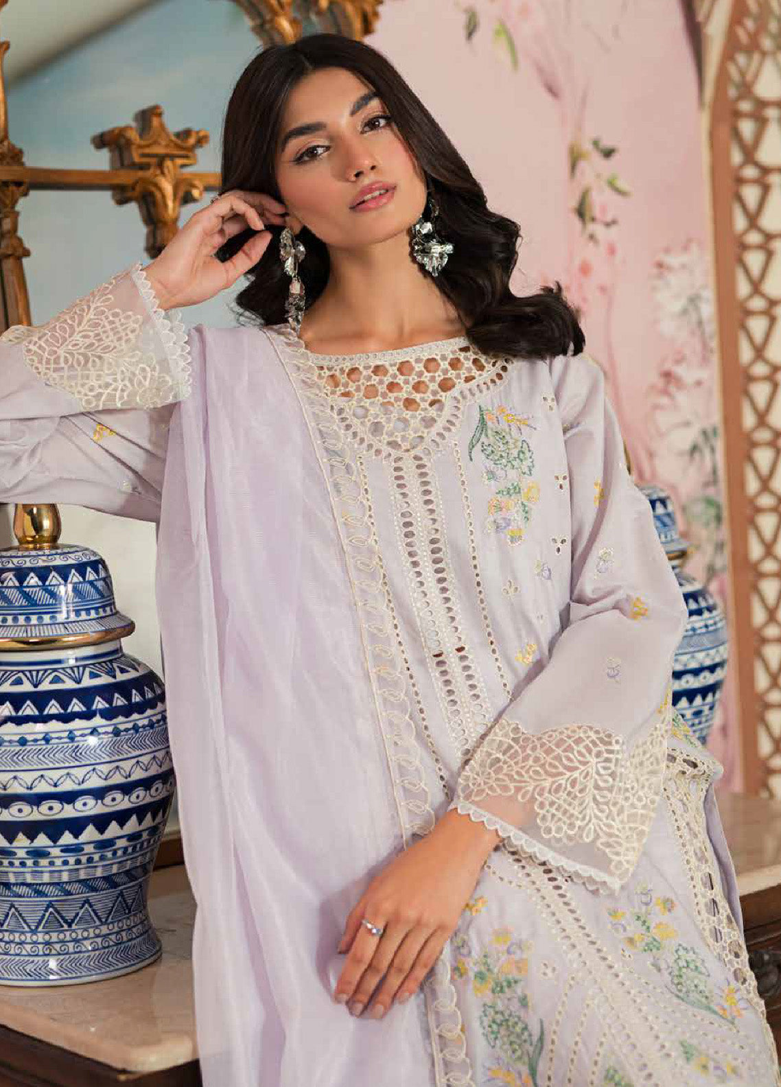 Ayra By Emaan Adeel Embroidered Lawn Unstitched 3 Piece Suit - EA24AL AR-10 Ayra By Emaan Adeel Embroidered Lawn Unstitched 3 Piece Suit - EA24AL AR-10