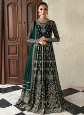 Ayzel By Afrozeh Embroidered Chiffon Unstitched 3 Piece Suit - ABA23TC 4 DUSK DREAM