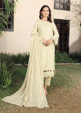 Bareeze by Schick Embroidered Schiffli Lawn 3 Piece Unstitch Suit SDH24BSL-06