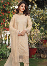 Bareeze by Schick Embroidered Schiffli Lawn 3 Piece Unstitch Suit SDH24BSL-09
