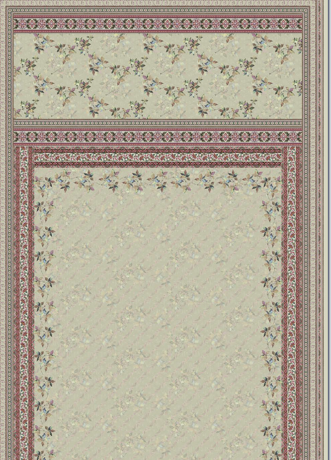 Bin Saeed Printed Lawn Unstitched 3 Piece Suit - BS24PL 503 Bin Saeed Printed Lawn Unstitched 3 Piece Suit - BS24PL 503