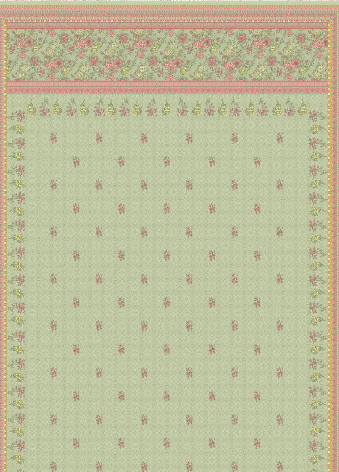 Bin Saeed Printed Lawn Unstitched 3 Piece Suit - BS24PL 508 Bin Saeed Printed Lawn Unstitched 3 Piece Suit - BS24PL 508