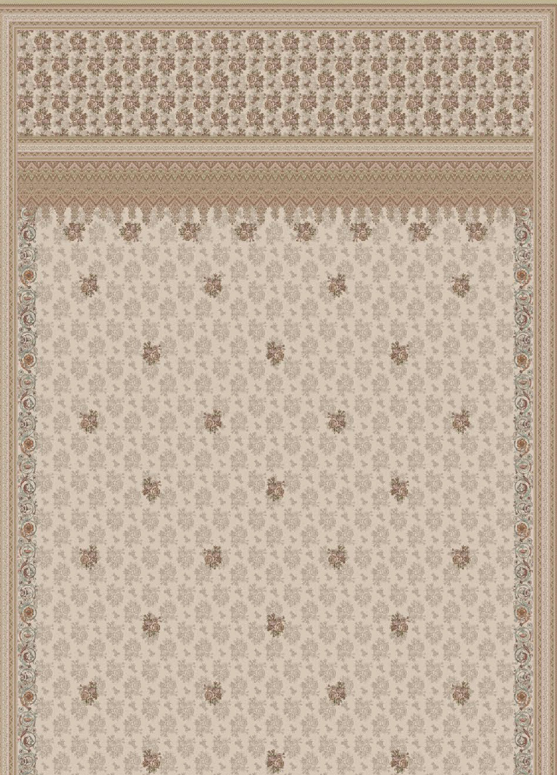 Bin Saeed Printed Lawn Unstitched 3 Piece Suit - BS24PL 517 Bin Saeed Printed Lawn Unstitched 3 Piece Suit - BS24PL 517