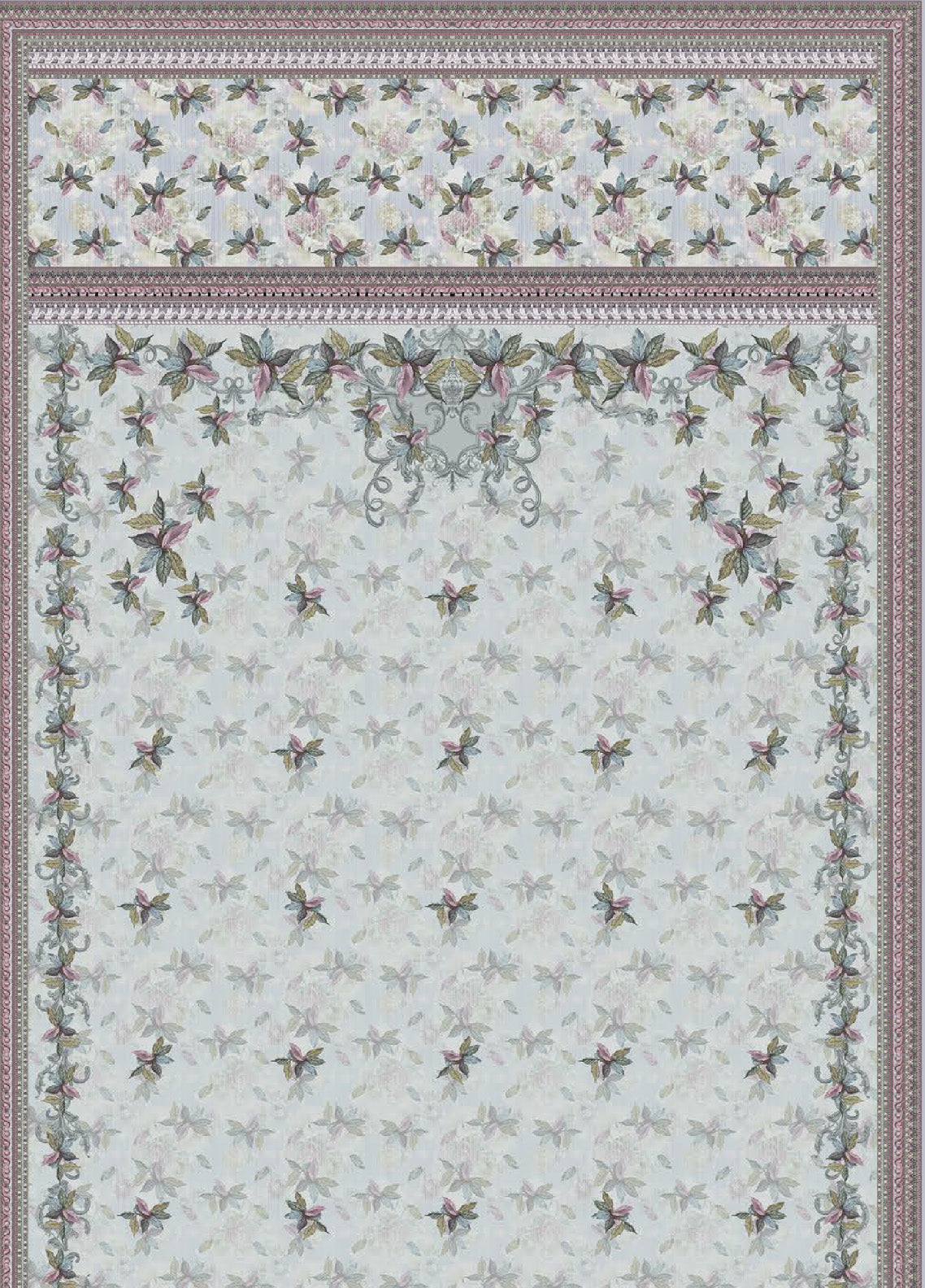 Bin Saeed Printed Lawn Unstitched 3 Piece Suit - BS24PL 521 Bin Saeed Printed Lawn Unstitched 3 Piece Suit - BS24PL 521