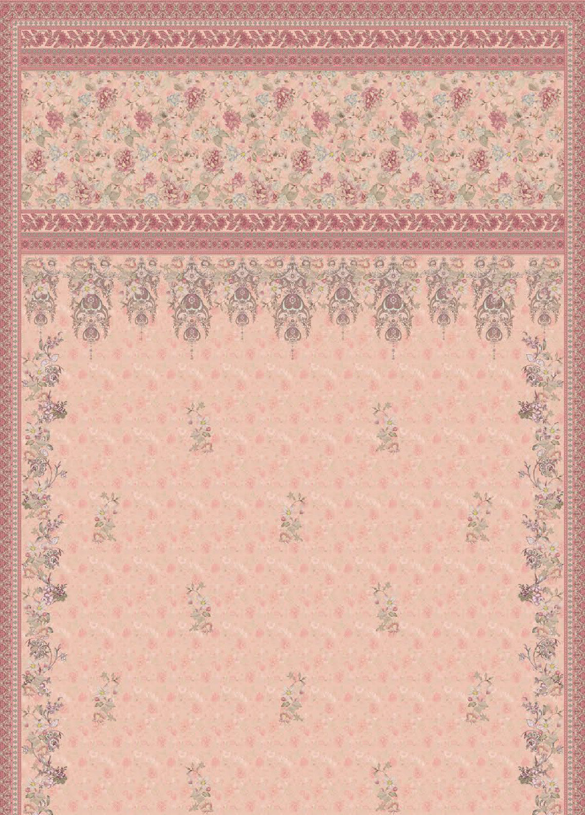 Bin Saeed Printed Lawn Unstitched 3 Piece Suit - BS24PL 522 Bin Saeed Printed Lawn Unstitched 3 Piece Suit - BS24PL 522