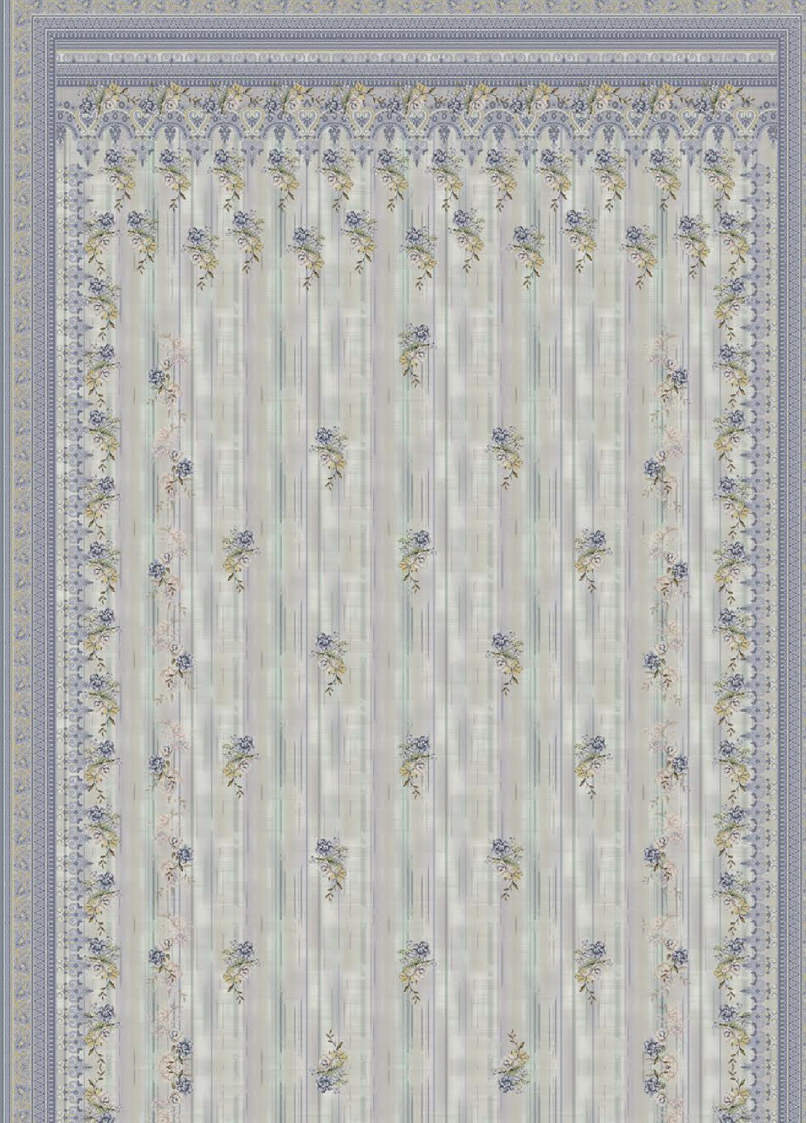 Bin Saeed Printed Lawn Unstitched 3 Piece Suit - BS24PL 529 Bin Saeed Printed Lawn Unstitched 3 Piece Suit - BS24PL 529