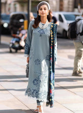 Broadway Showtime By Mushq Embroidered Karandi Unstitched 3 Piece Suit - 9 NOTTING HILL