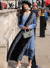 Broadway Showtime By Mushq Embroidered Khaddar Unstitched 3 Piece Suit - 5 OXFORD OPULENCE