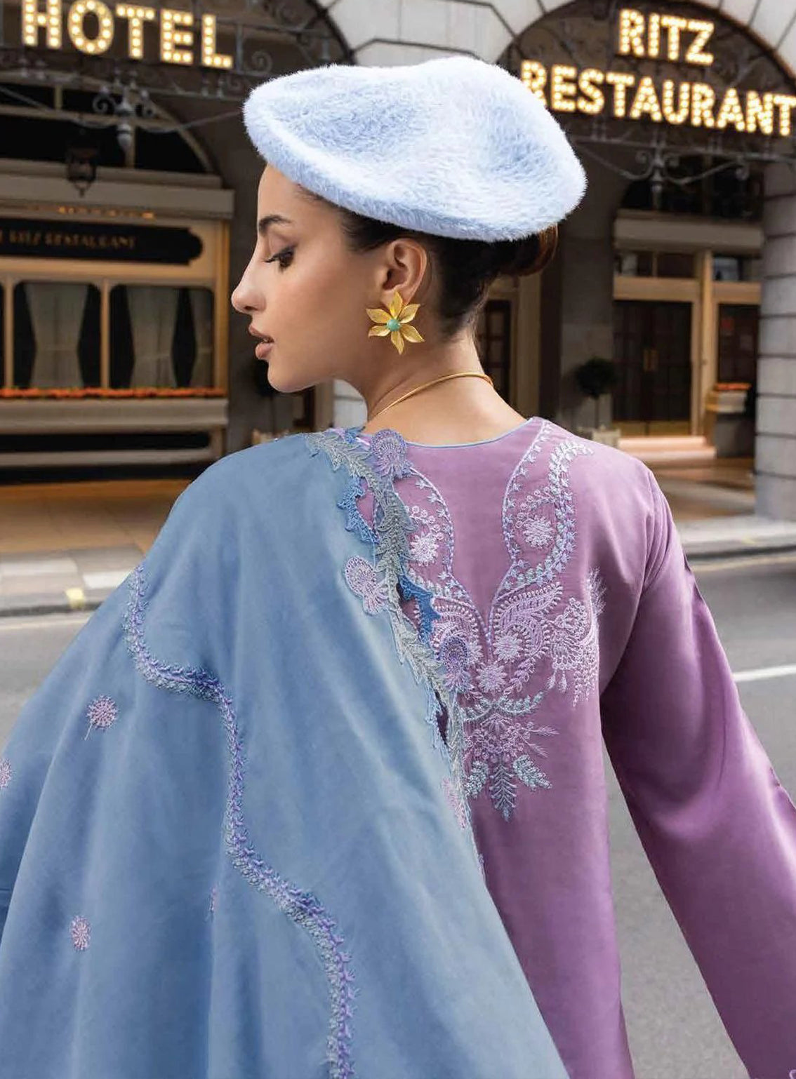 Broadway Showtime By Mushq Embroidered Linen Unstitched 3 Piece Suit - 10 THAMES TWILIGHT Broadway Showtime By Mushq Embroidered Linen Unstitched 3 Piece Suit - 10 THAMES TWILIGHT