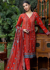 CL-32218 GulAhmed A Red Affair Printed Lawn Collection 223
