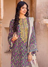 D#CL-32240B GulAhmed Vintage Garden Ethnic Printed Lawn Collection 223