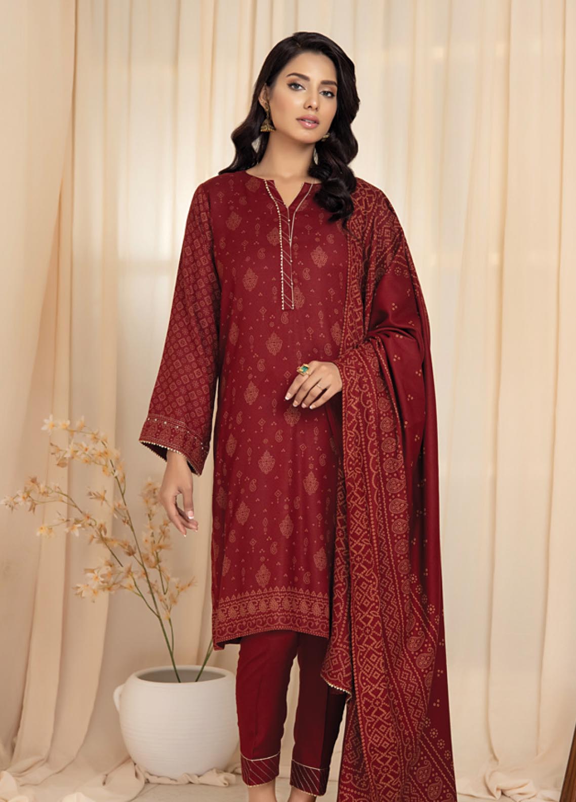 D#1005A LSM Lakhany Cashmi Vool Printed Collection 1022 V-1 D#1005A LSM Lakhany Cashmi Vool Printed Collection 1022 V-1