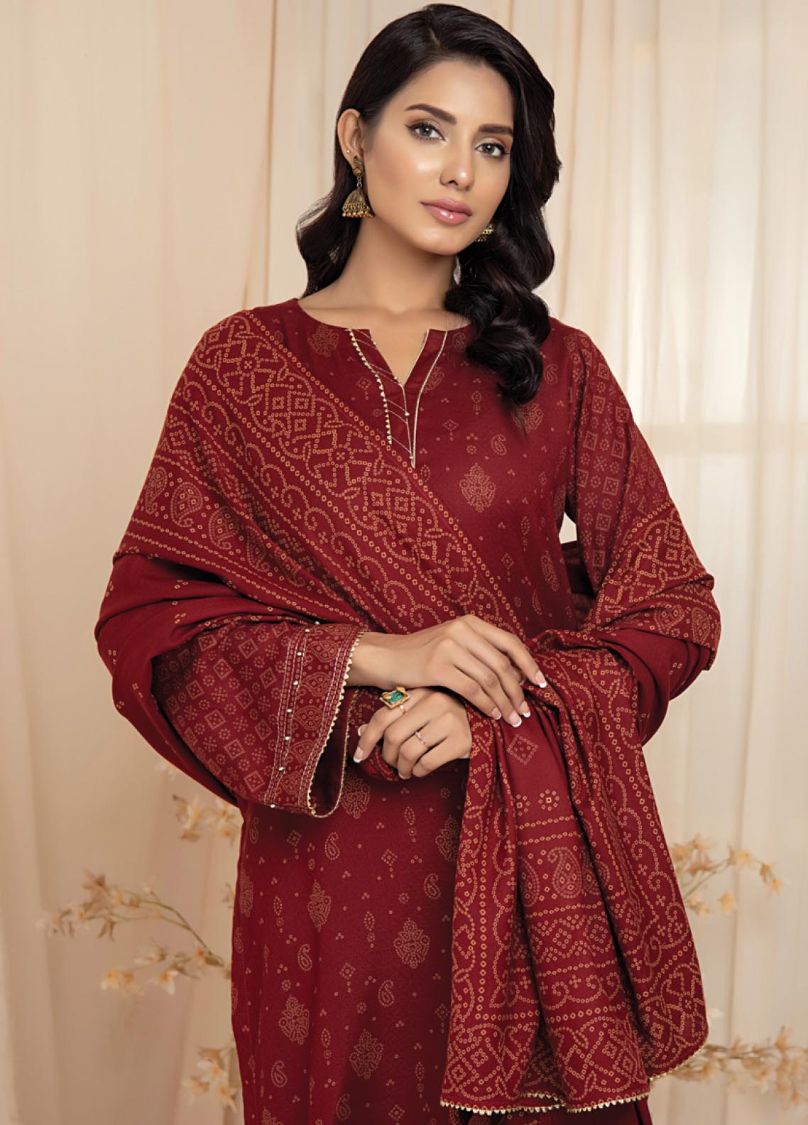 D#1005A LSM Lakhany Cashmi Vool Printed Collection 1022 V-1 D#1005A LSM Lakhany Cashmi Vool Printed Collection 1022 V-1