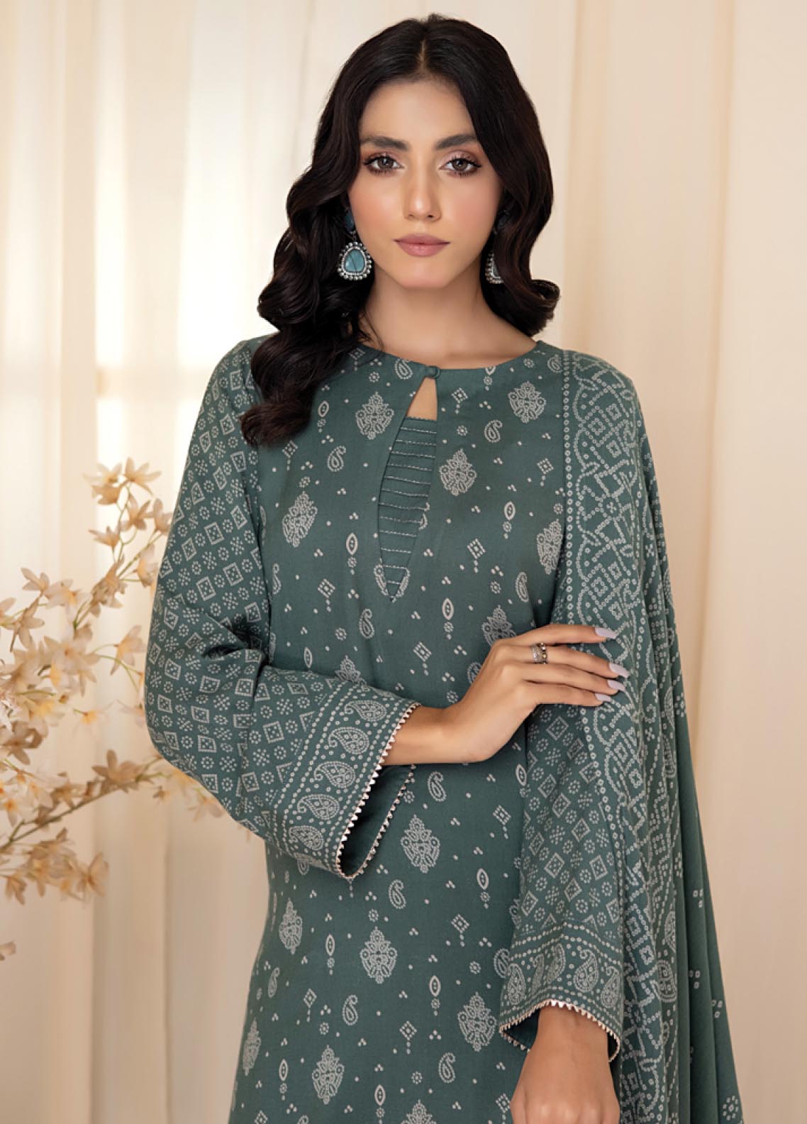 D#1005C LSM Lakhany Cashmi Vool Printed Collection 1022 V-1 D#1005C LSM Lakhany Cashmi Vool Printed Collection 1022 V-1