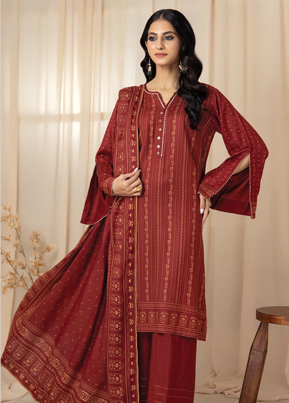 D#1007A LSM Lakhany Cashmi Vool Printed Collection 1022 V-1 D#1007A LSM Lakhany Cashmi Vool Printed Collection 1022 V-1