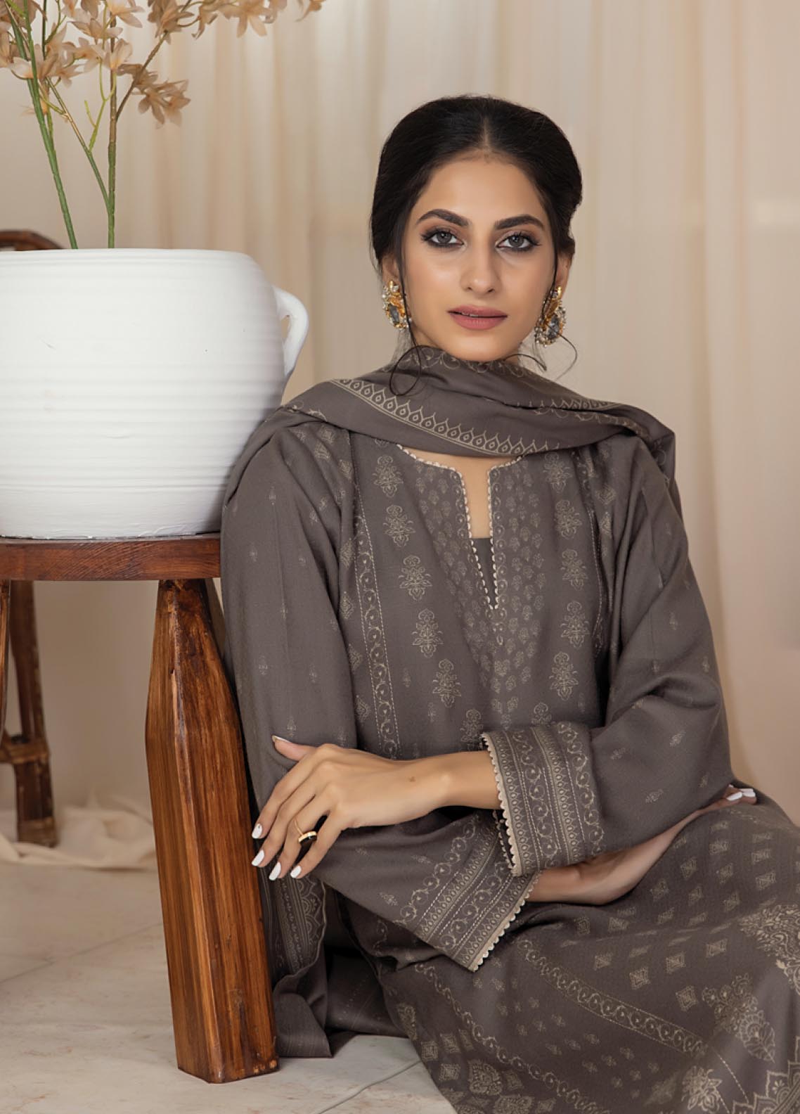D#1008C LSM Lakhany Cashmi Vool Printed Collection 1022 V-1 D#1008C LSM Lakhany Cashmi Vool Printed Collection 1022 V-1