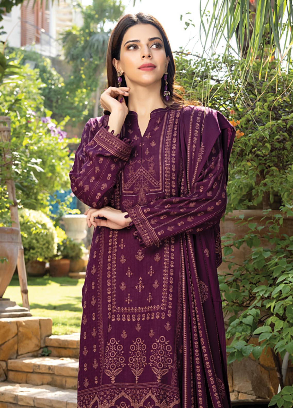 D#1009B LSM Lakhany Cashmi Vool Printed Collection 1122 V-2 D#1009B LSM Lakhany Cashmi Vool Printed Collection 1122 V-2