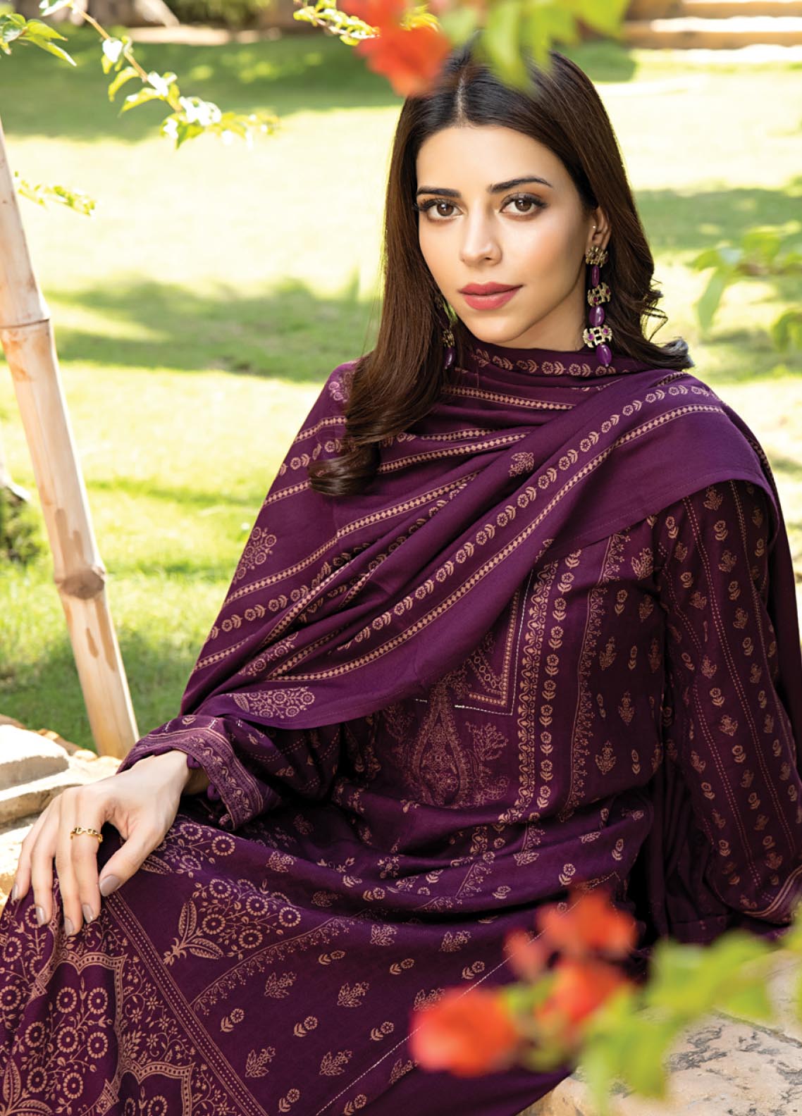 D#1009B LSM Lakhany Cashmi Vool Printed Collection 1122 V-2 D#1009B LSM Lakhany Cashmi Vool Printed Collection 1122 V-2