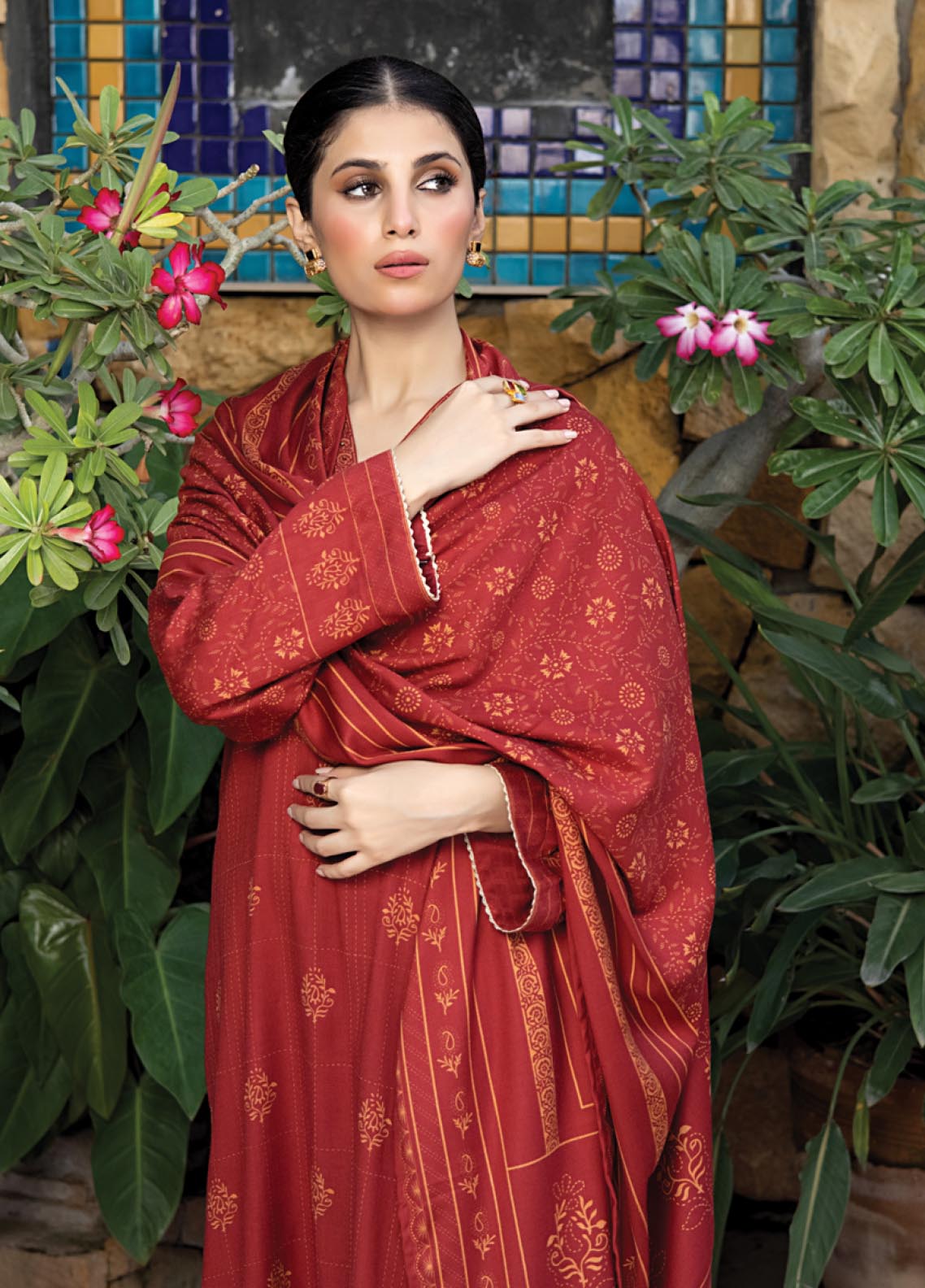 D#1010A LSM Lakhany Cashmi Vool Printed Collection 1122 V-2 D#1010A LSM Lakhany Cashmi Vool Printed Collection 1122 V-2
