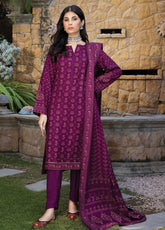 D#1013A LSM Lakhany Cashmi Vool Printed Collection 1122 V-2