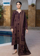 D#1014A LSM Lakhany Cashmi Vool Printed Collection 1122 V-2