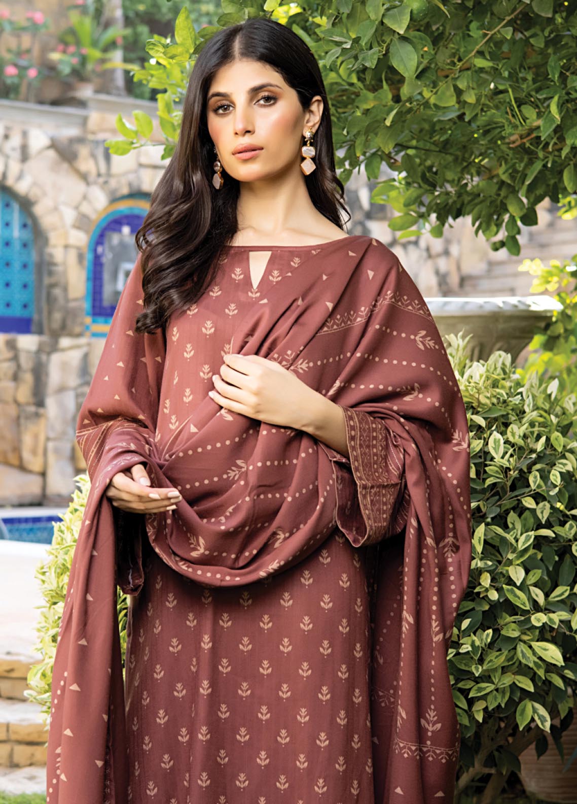D#1015A LSM Lakhany Cashmi Vool Printed Collection 1122 V-2 D#1015A LSM Lakhany Cashmi Vool Printed Collection 1122 V-2