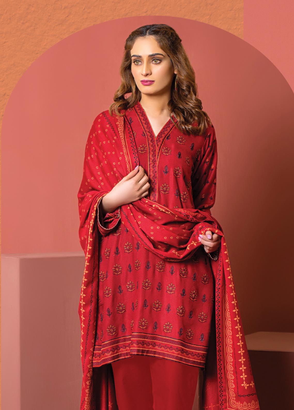 D#114 LSM Lakhany Cashmi Vool Emb Collection 1022 D#114 LSM Lakhany Cashmi Vool Emb Collection 1022