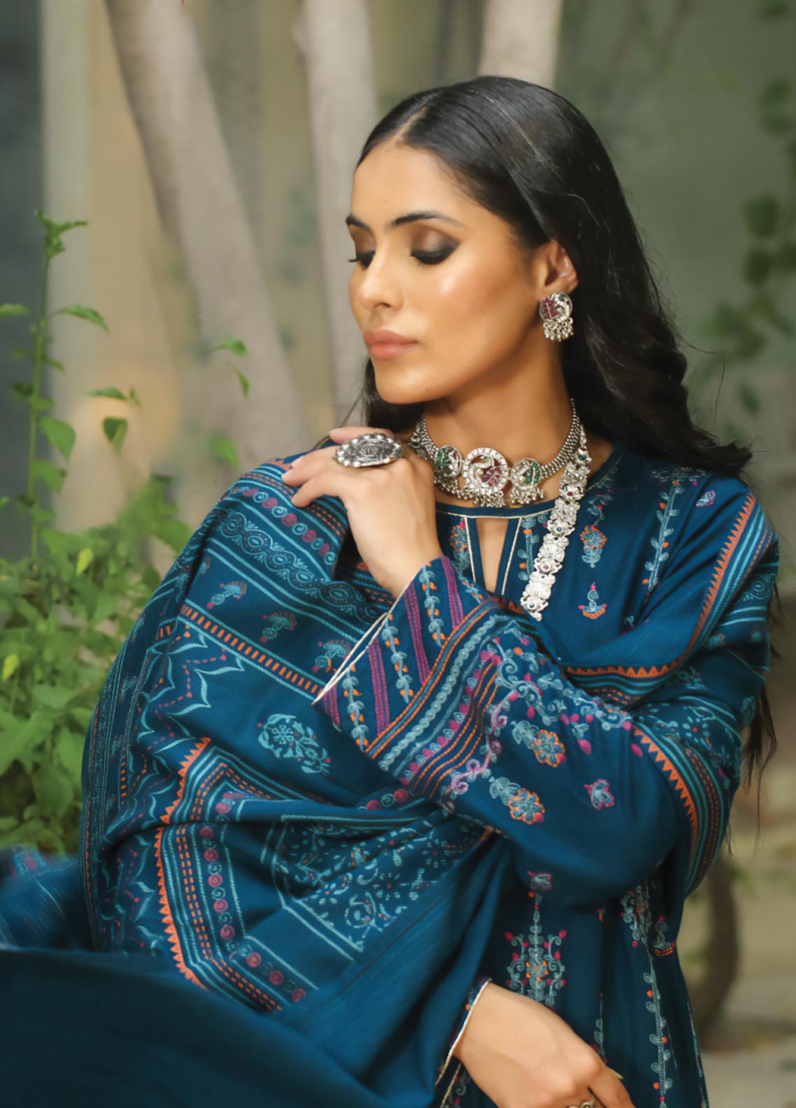 D#362 LSM Lakhany Cashmi Vool Emb Collection 1022 D#362 LSM Lakhany Cashmi Vool Emb Collection 1022